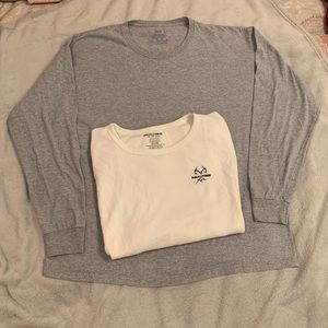 2 long sleeve shirts